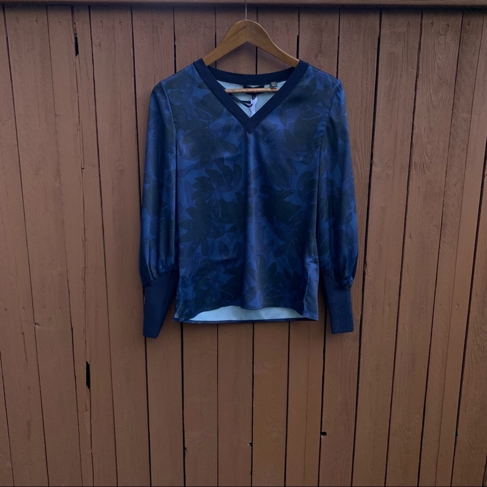 Navy Blue Women's Top - Picture 9 of 15